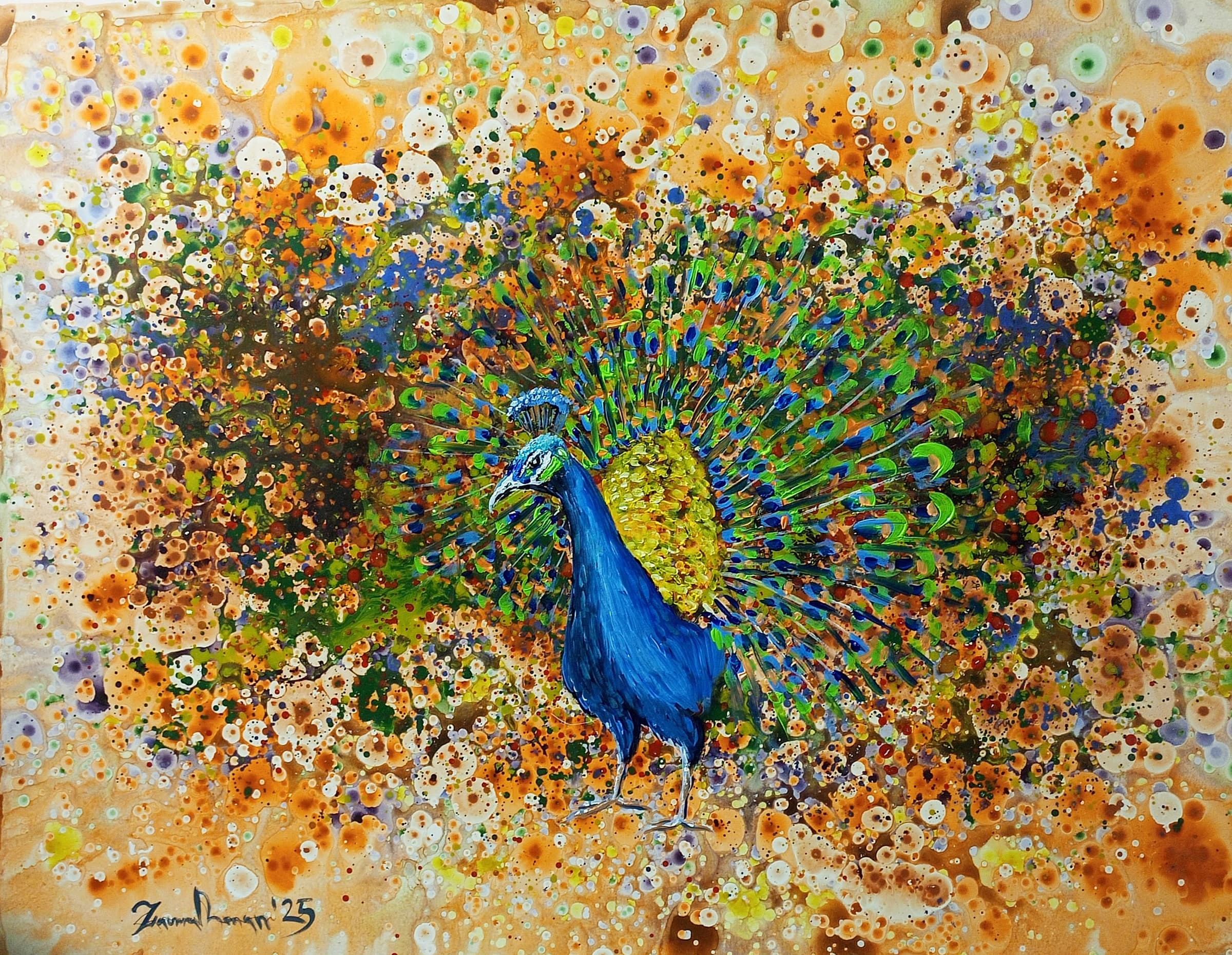 Peacock Bloom